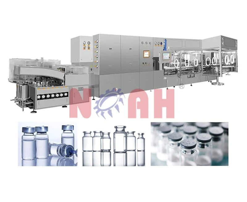 ALXD-Modell, kombinierte Produktionslinie zum Waschen, Trocknen, F&uuml;llen und Verschlie&szlig;en von Ampulle