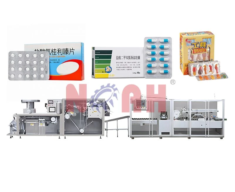 Automatische Blisterkartoniermaschinenlinie der DPH+ZH-Serie