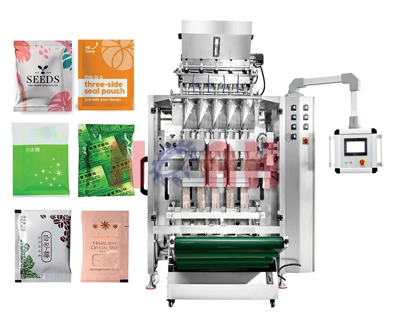 HDCK-G3 Mehrspurige 3-Seiten-Granulatverpackungsmaschine