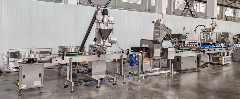 Automatische Pulverdosenlinie