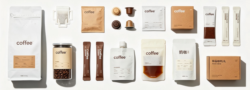 Verpackungsmaschine für Kaffee