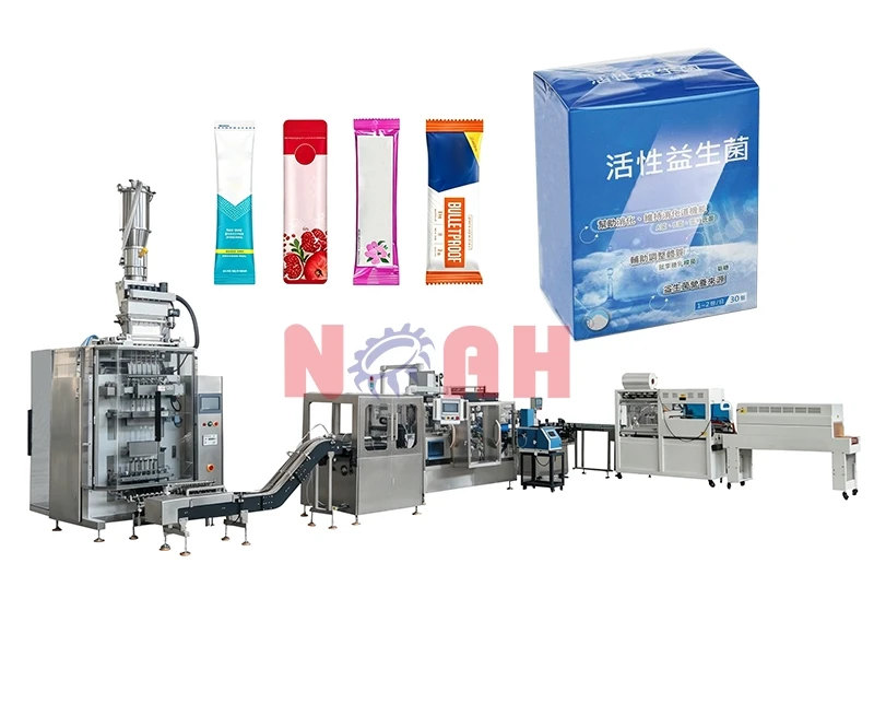 HDCK-P1 Mehrspurige Pulververpackungsmaschine mit r&uuml;ckseitiger Versiegelung