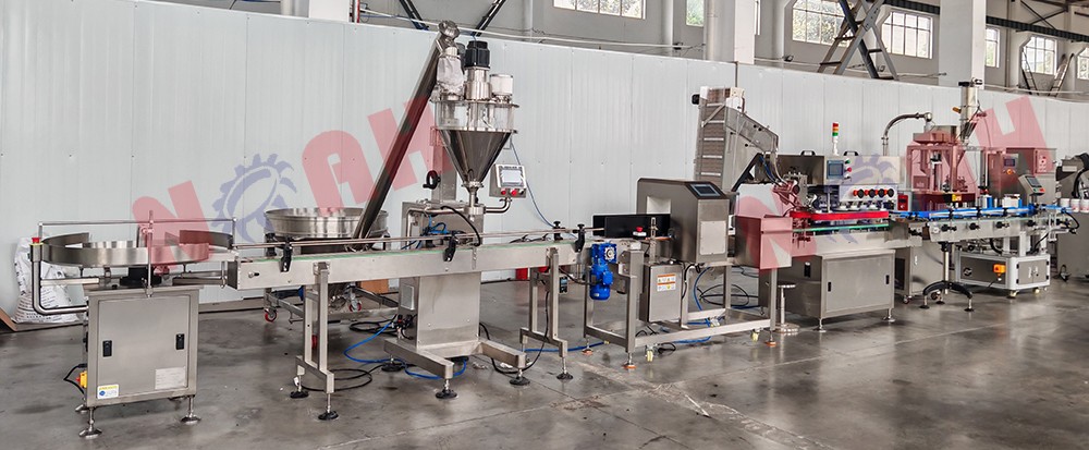 Automatische Pulverdosenlinie